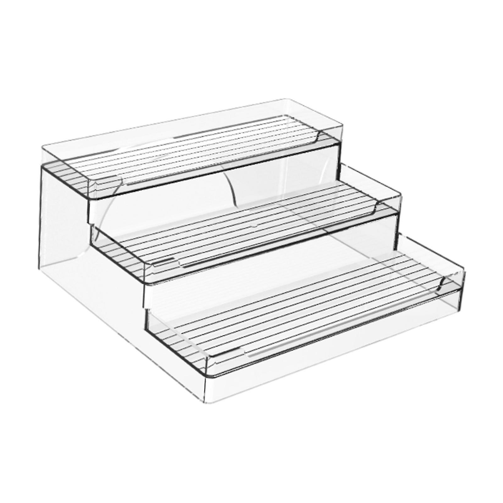 Display Storage Rack Compact Cosmetic Display Stand for Home Desktop Kitchen