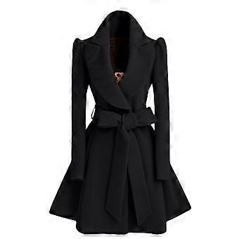 princess polly baby blue dress Trench Coat Black Coat Dress With Collar Black Dress Ladies Trench Coat  Double Breasted Bergman Limited Edition Santinni