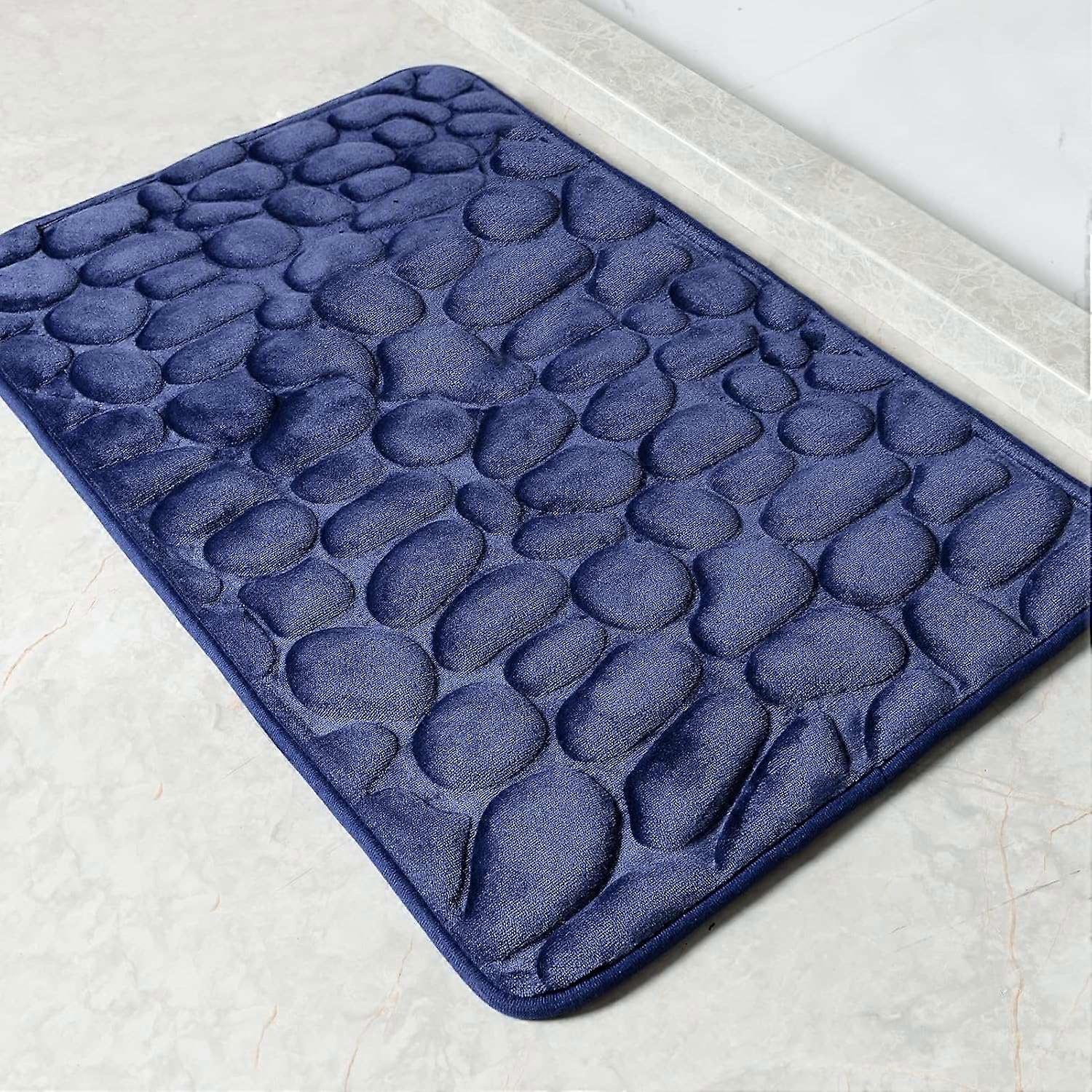 Non-Slip Memory Foam Bath Mat Rug, Absorbent Machine Washable Bathroom Mat, Shower Mat for Bathroom,