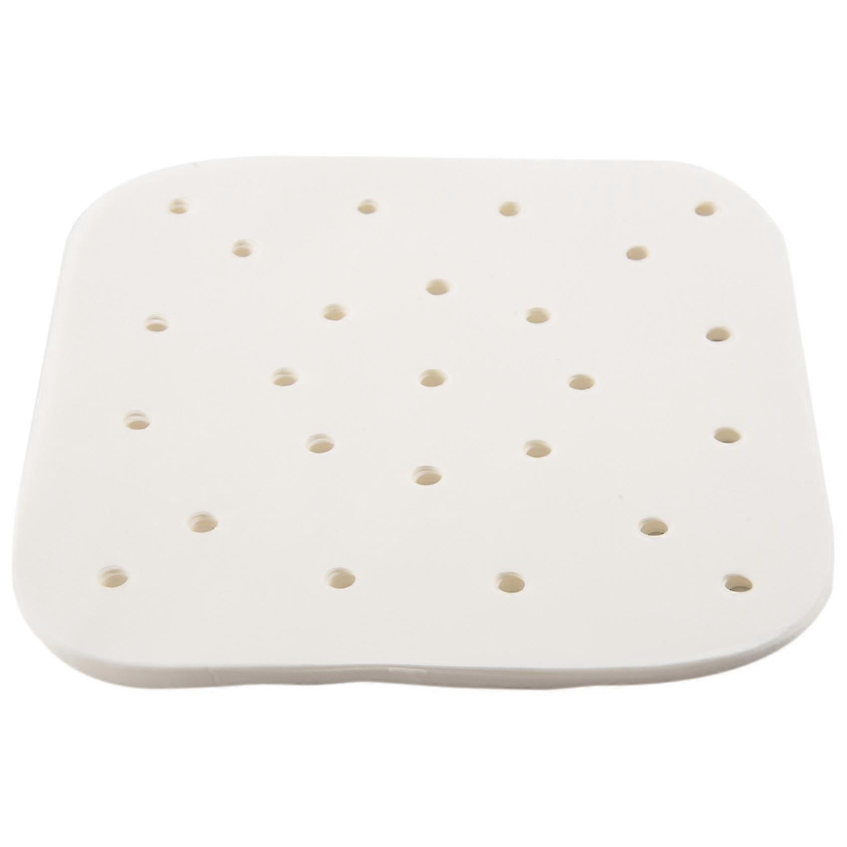 100pcs Air Fryer Parchment Paper Percompatible Withated Unbleached Square Air Fryer Liners Steaming Parchment L