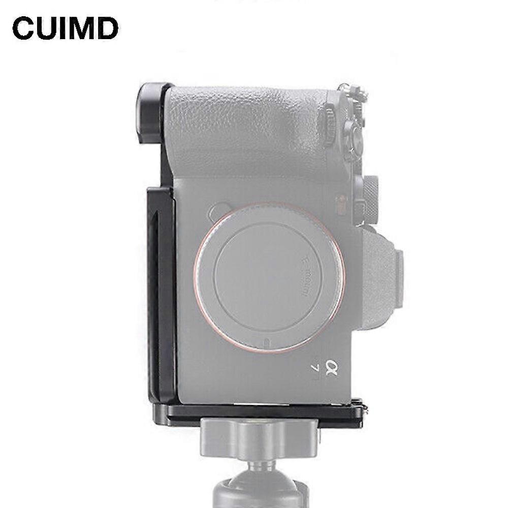 A7M4 A7IV Quick Release L Vertical Bracket Plate Grip Tripod Holder Handle for Sony A7IV A7M4 Camera