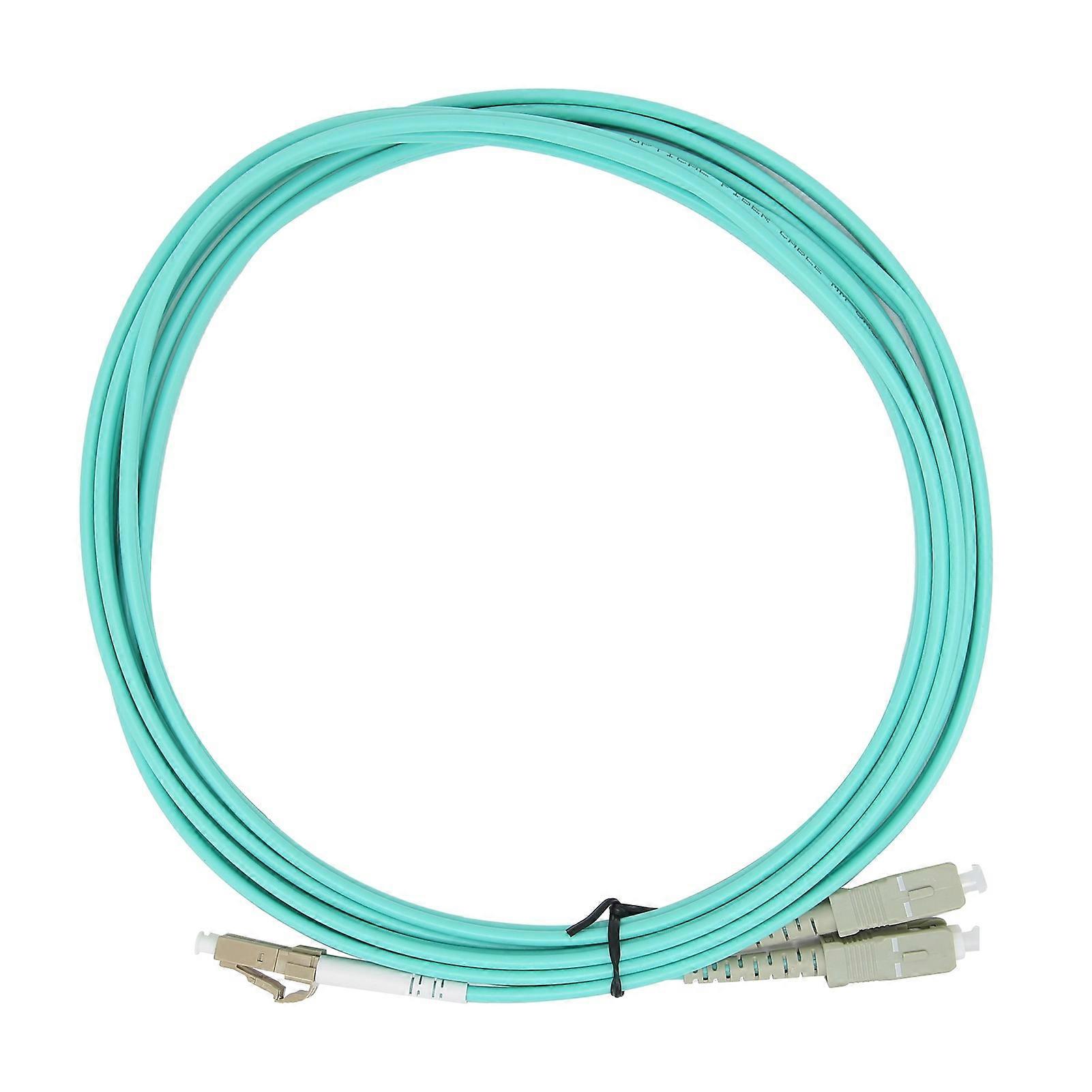 Optical Cable Multi?Mode Dual?Core LC/UPC SC/UPC Optic Fibre for Data Transmission.