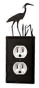 Heron - Single Outlet Cover