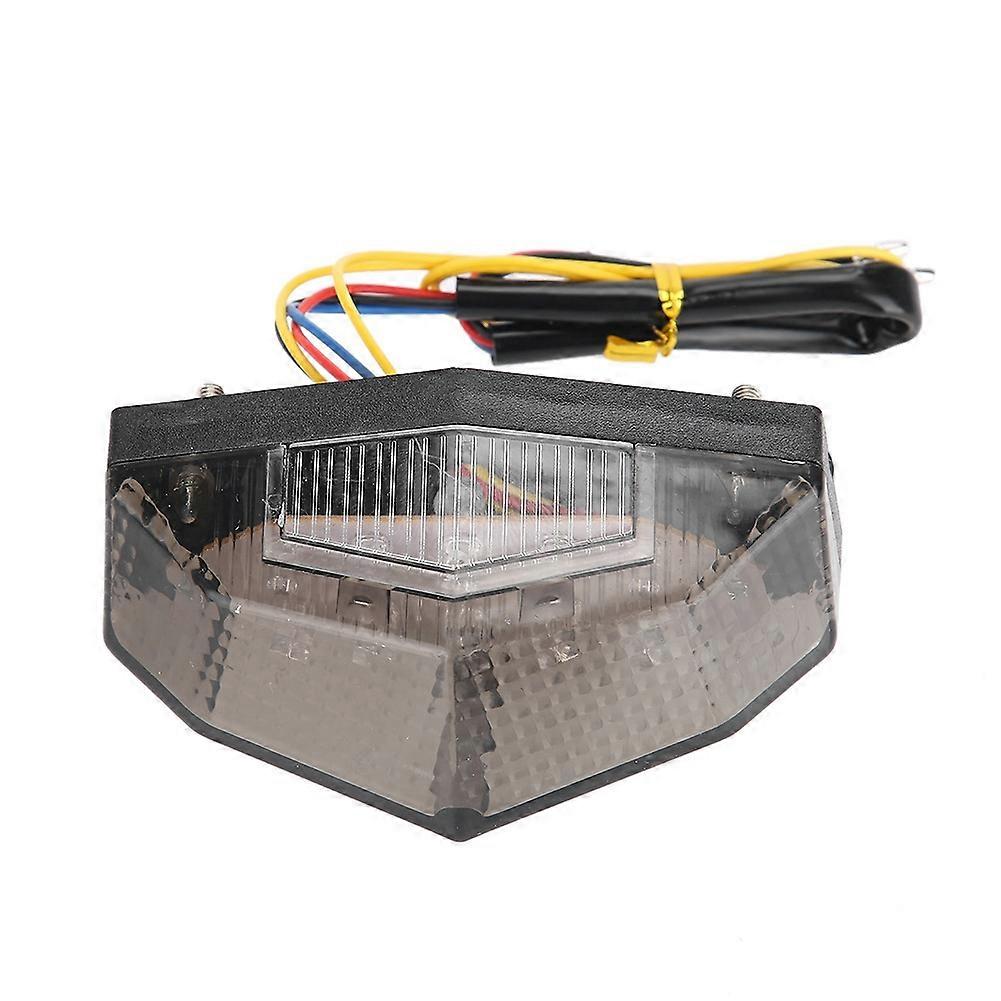 Motorcycle Modified LED Tail Light Warning Tail Lamp Taillight with Brake Turn Signal