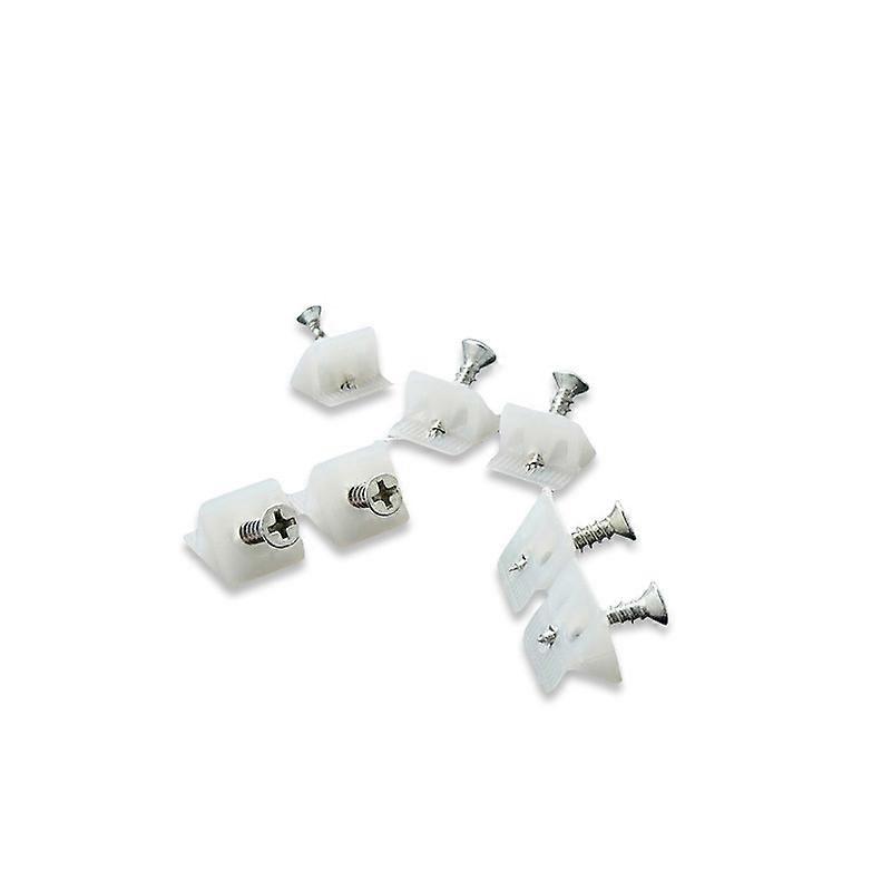 30PCS Fixing Bracket, Witch White Bracket Drawer Reinforcement Shim - Fix Saggy Dresser Drawer, White15*13*9mm