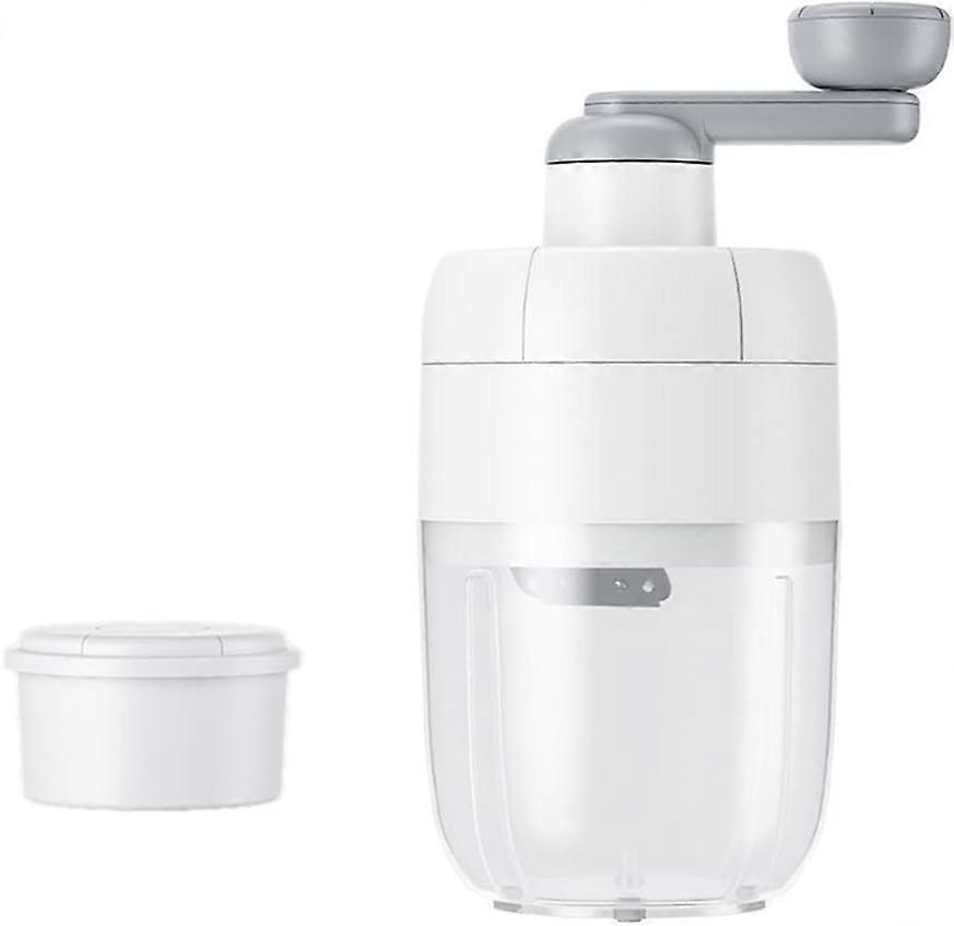 Shaved Ice Machine Home Small Manual Ice Crusher Hand-Shake Ice and Hail Ice Ice Breaker to Make Sand Ice