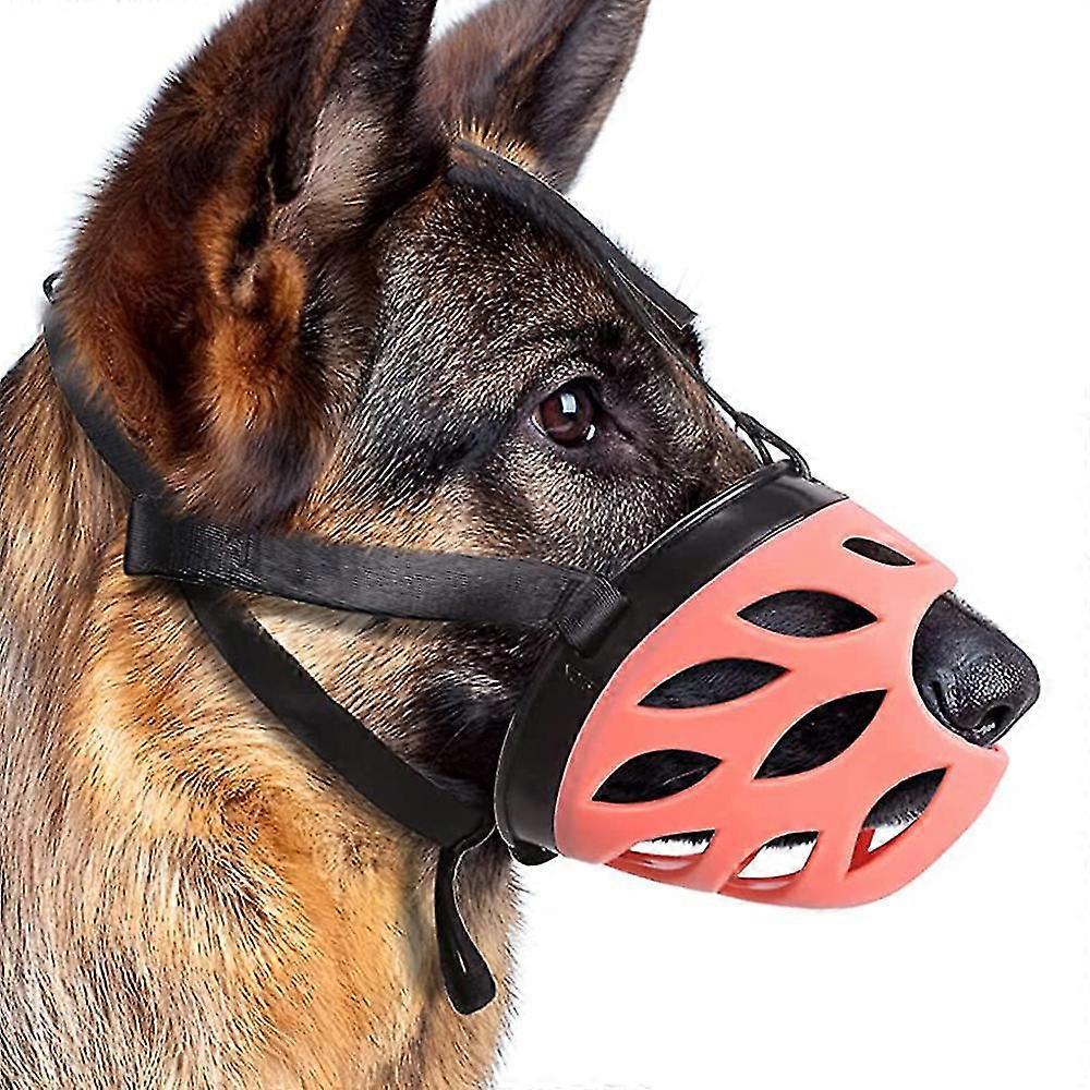Dog Muzzle Cover,breathable Basket Muzzles For Small,medium,large Dogs