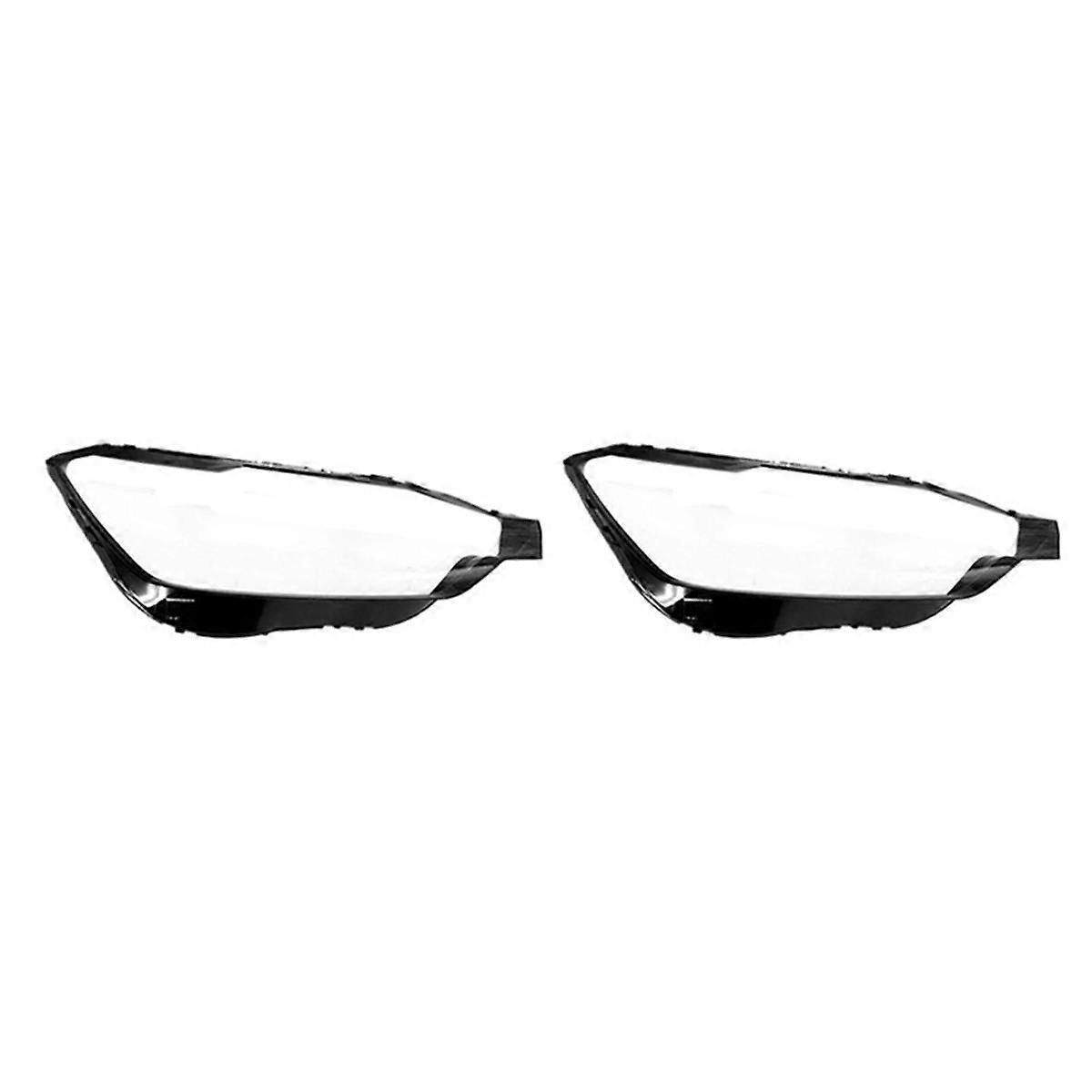 2X Auto vorne rechts transparenter Lampenschirm Scheinwerferabdeckung Lampenschirm Scheinwerferabdeckung für XC60 2018