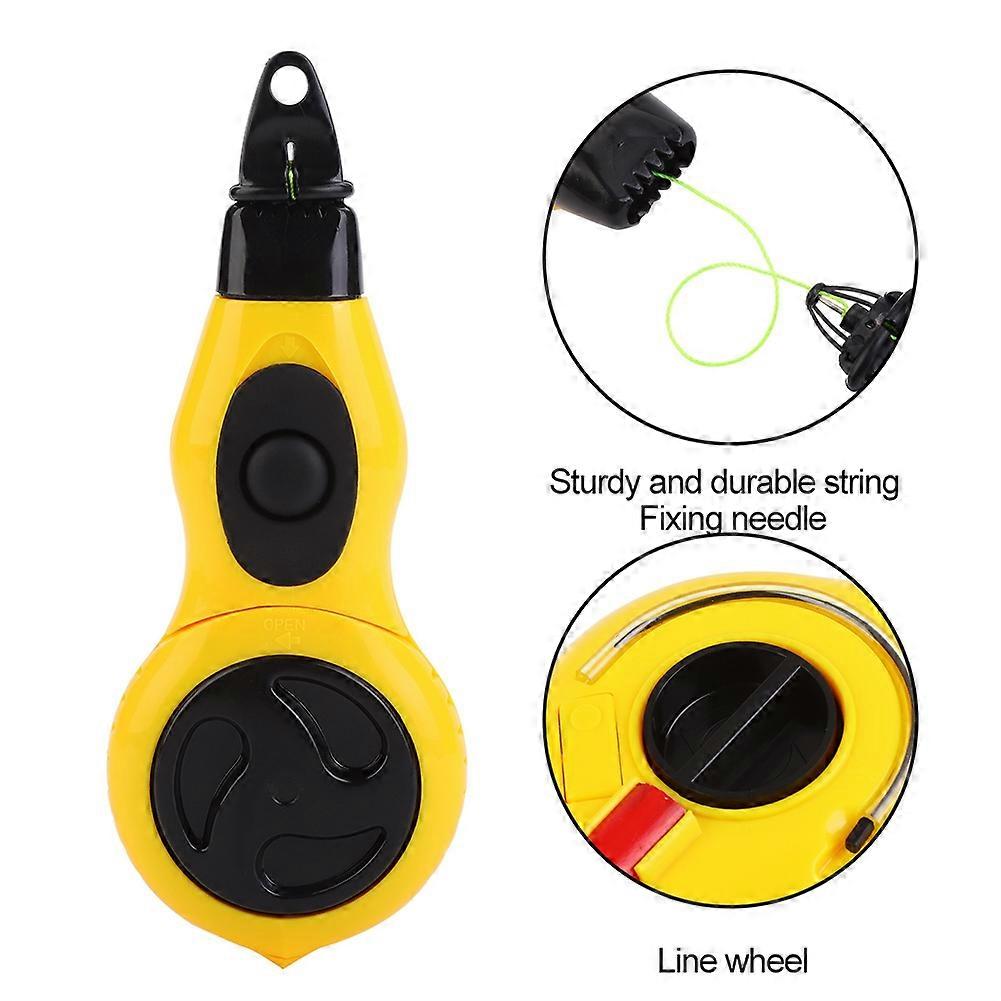 Carpenter's Mini Ink Marker Fountain Auto Callback String Level Instrument Tool for Woodworking