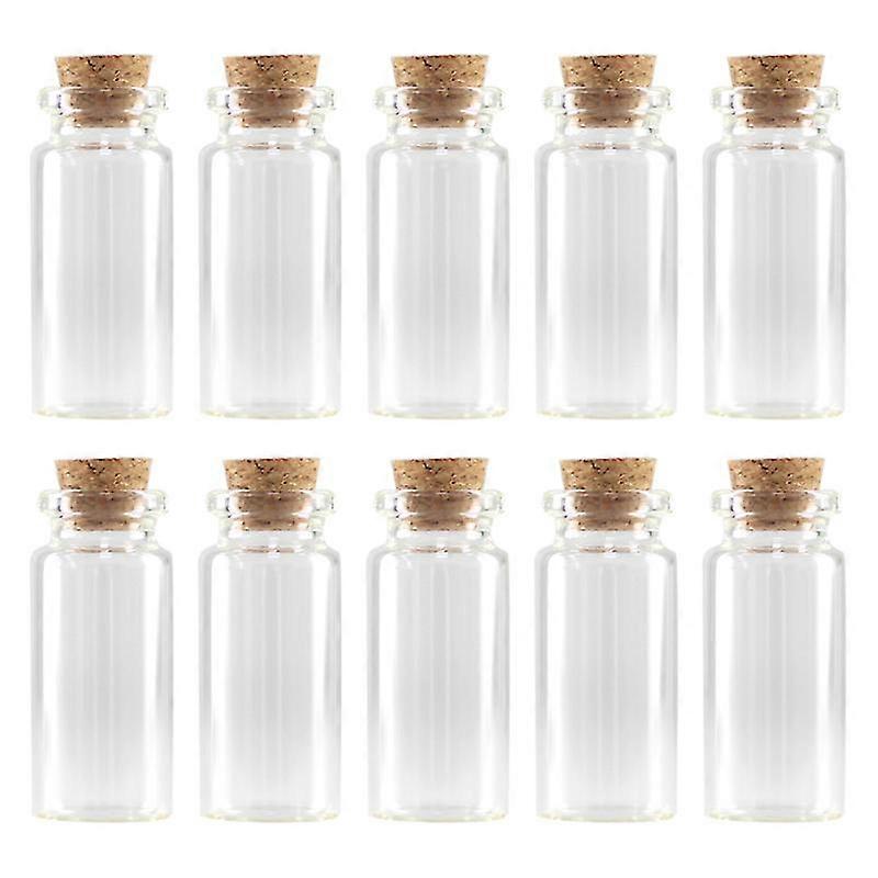 100pcs Cork Glass Bottle