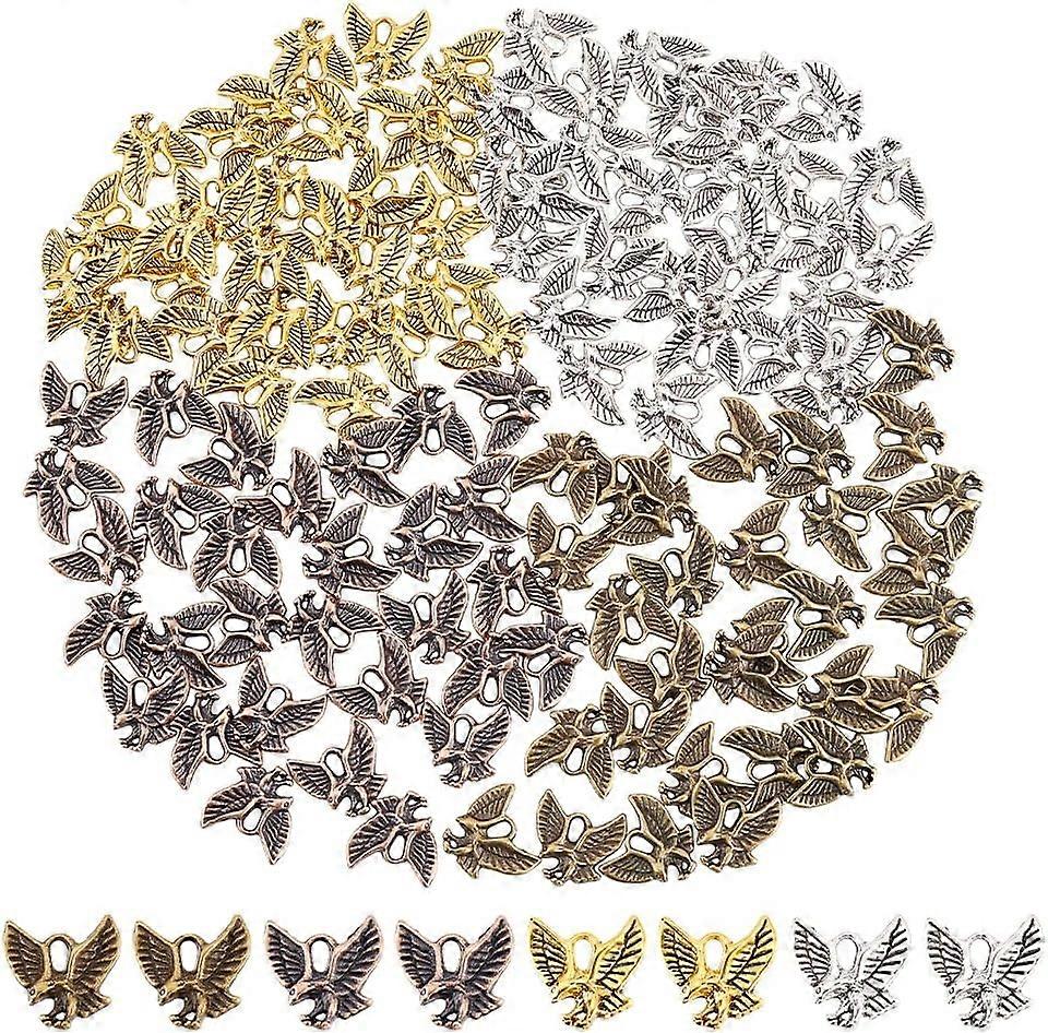 Antique Silver Eagle Charms