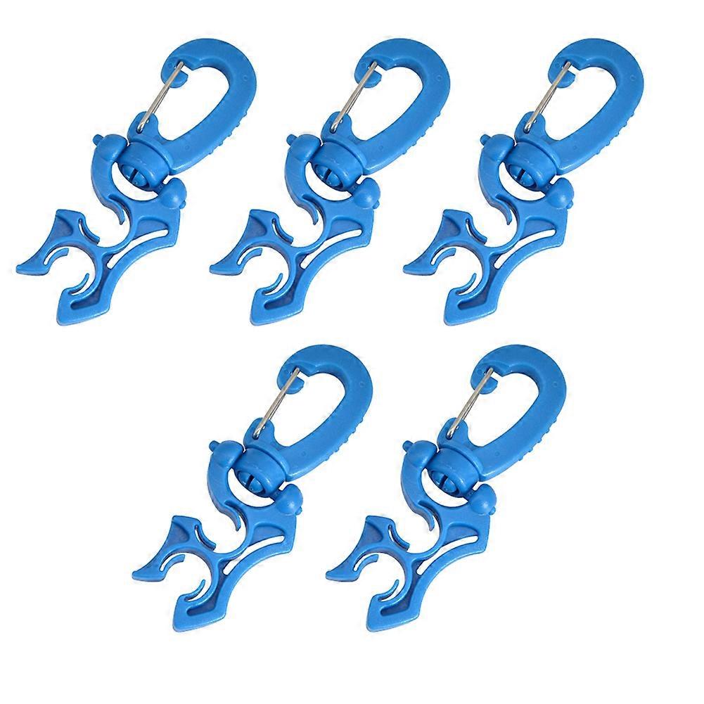 Diving Spare Second-Stage Quick Release Buckle BCD Breathing Regulator Pipe Clamp Low-Pressure Pipe