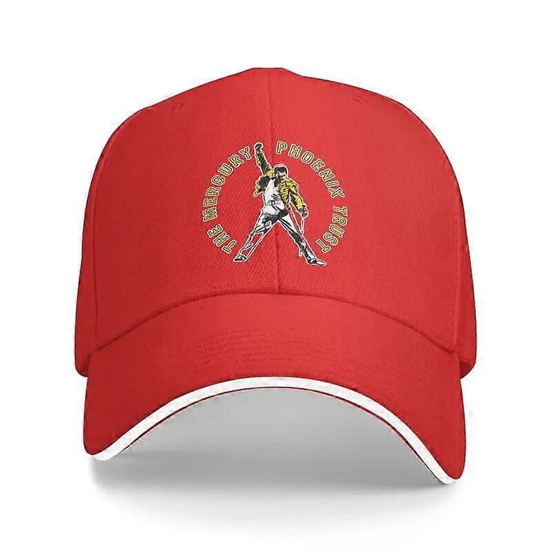 Κλασικό Unisex Freddie Mercury Baseball Cap Adult Rock Roll Ρυθμιζόμενο καπέλο μπαμπά Γυναίκες Άνδρες Αντηλιακή Προστασία