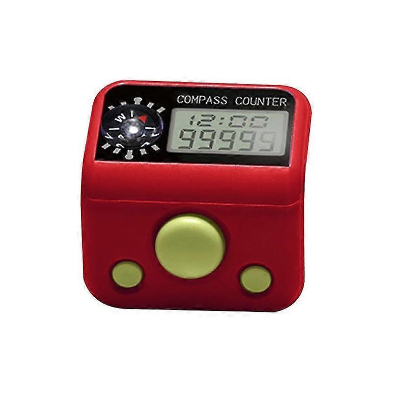 Finger Tally Counter 5 Digit Digital Electronic Tasbeeh Counter For Muslims