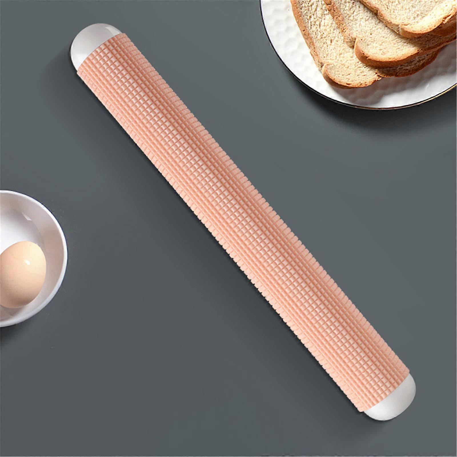 Christmas Fondant Cake Embossing Rolling Pin Flour Stick Dumpling Tool