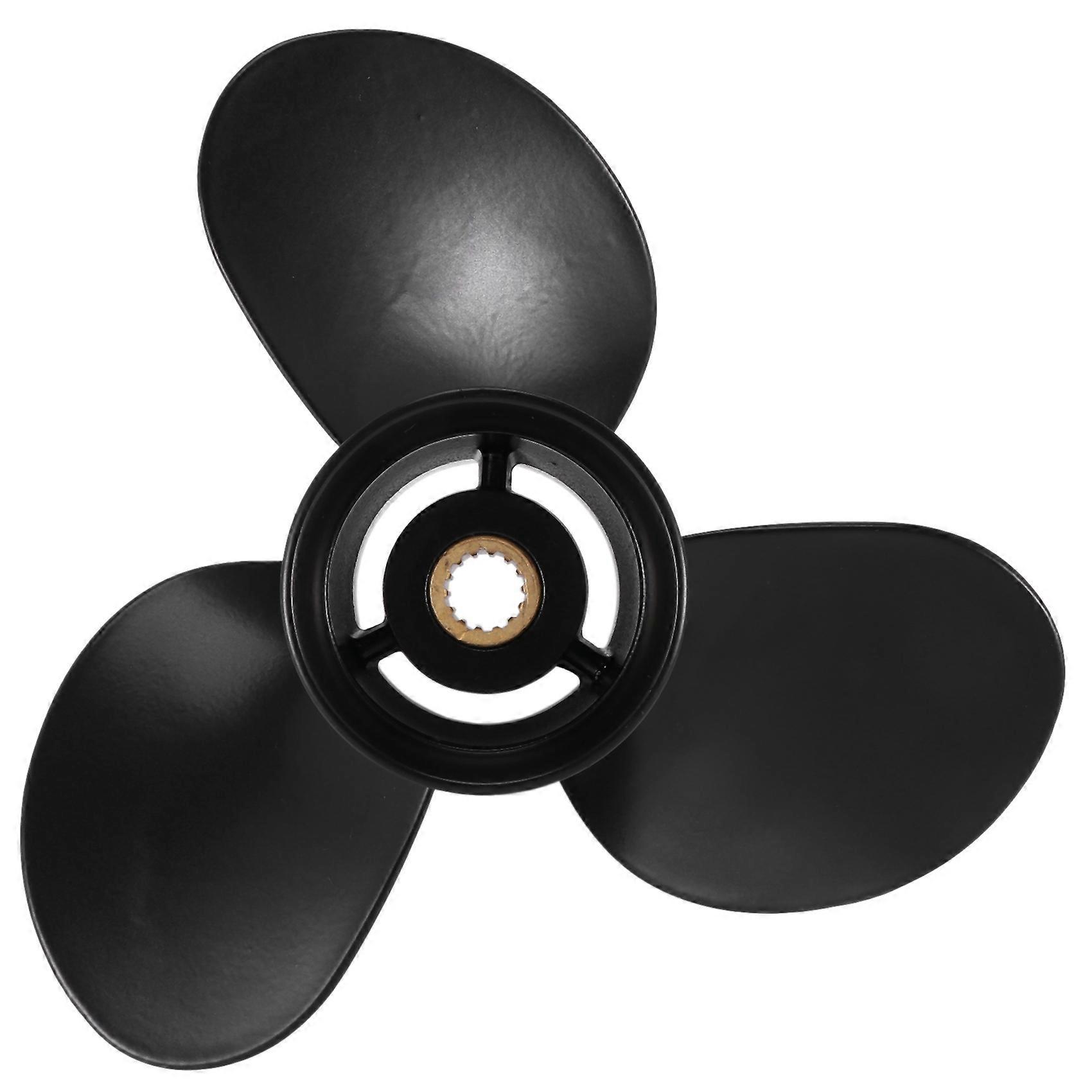 9.25 x 10 Aluminum Alloy Outboard Boat Propeller for Mercury 9.9-20HP 48-897752A11