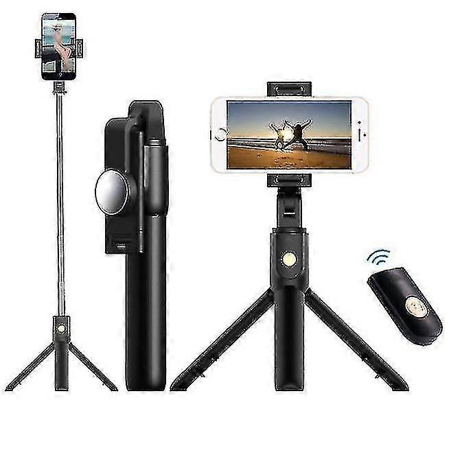 New Bluetooth Selfie Stick Tripod All-in-one Selfie Artifact Mobile Phone Universal