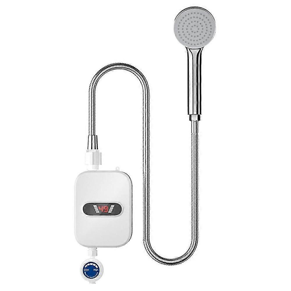 3500w Small Electric Instant Water Heater Shower Head Set