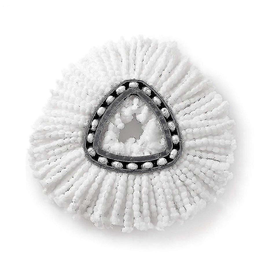 Rotating Mop Replacement Brush Head Microfiber High Quality Mop Head1pc-white