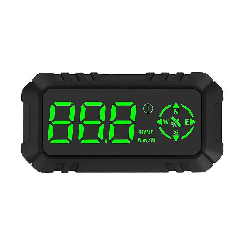 Car Hud Gps Display Speedometer Digital Car Head-up Display Over-speed Alarm Universal For All Cars