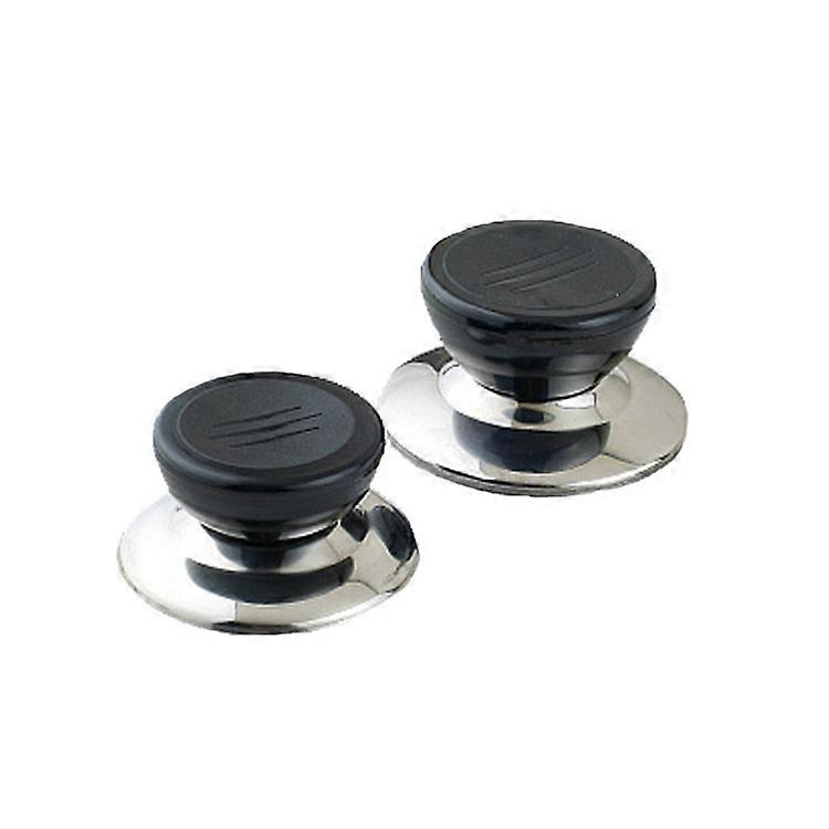 2pcs Universal Pot Lid Cover Knobs Sector Style Handle Base Circular Replacement Pot Grip Lid Holding Handles