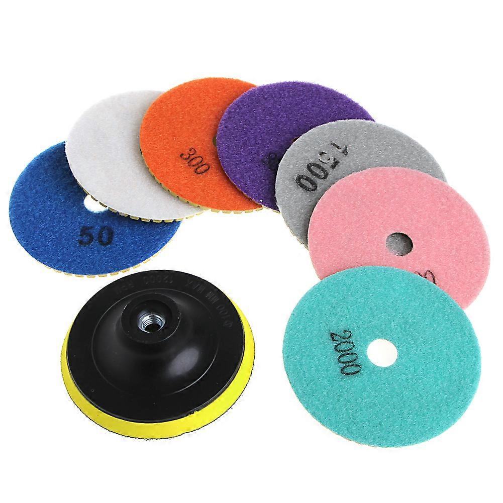 8 Pack Durable Grinding Wheels Fiber Resin Water Grinding Disc Replacement
