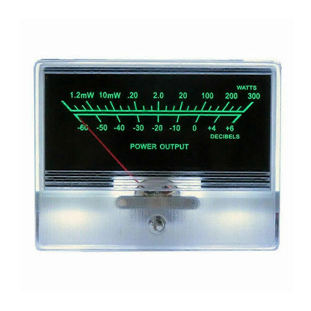 2Pcs TN-90A VU Meter Head DB Audio Meter Chassis Power Amplifier W/Backlight