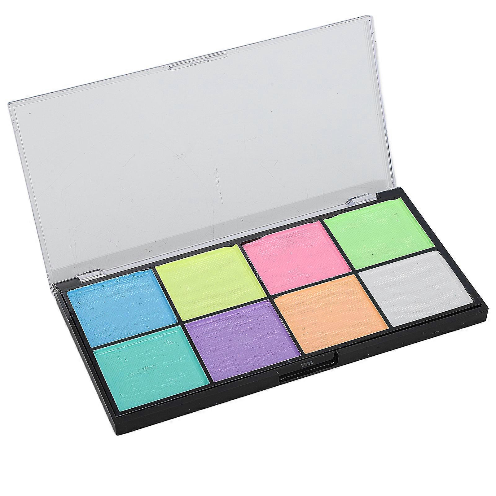 8 Color Eyeshadow Palette Chalk Color Set Halloween Christmas Professional Face Body Painting Palette Paint