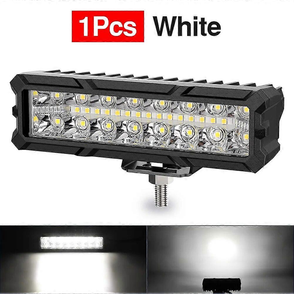 Redkid NAOEVO 60W 7D 6 Inch LED Light Bar 4X4 offroad Spotlight Ultra-HD Lens Work Lamp 12V 24V for