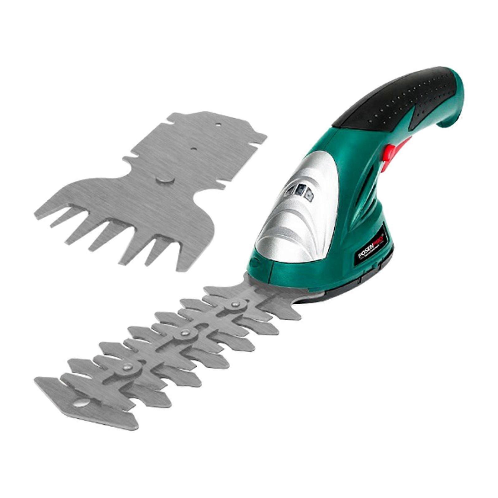 Akku-Heckenschere 2 in 1 Mehrzweck-Heckenschere für Gartenrasen