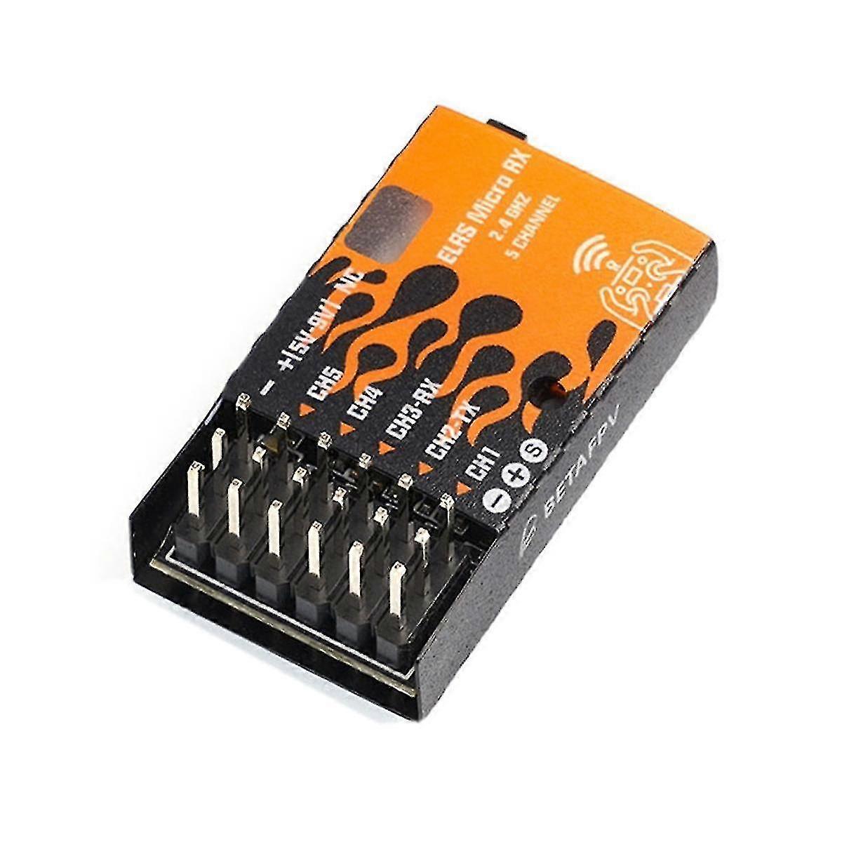 Elrs -2.4ghz Receiver 5channel Pwm Output Suitable For Long-distance Fixed-wing Helicopter Model Ca