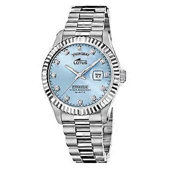 Lotus freedom Men's Analog Quartz Watch with Stainless Steel Bracelet 18854/9