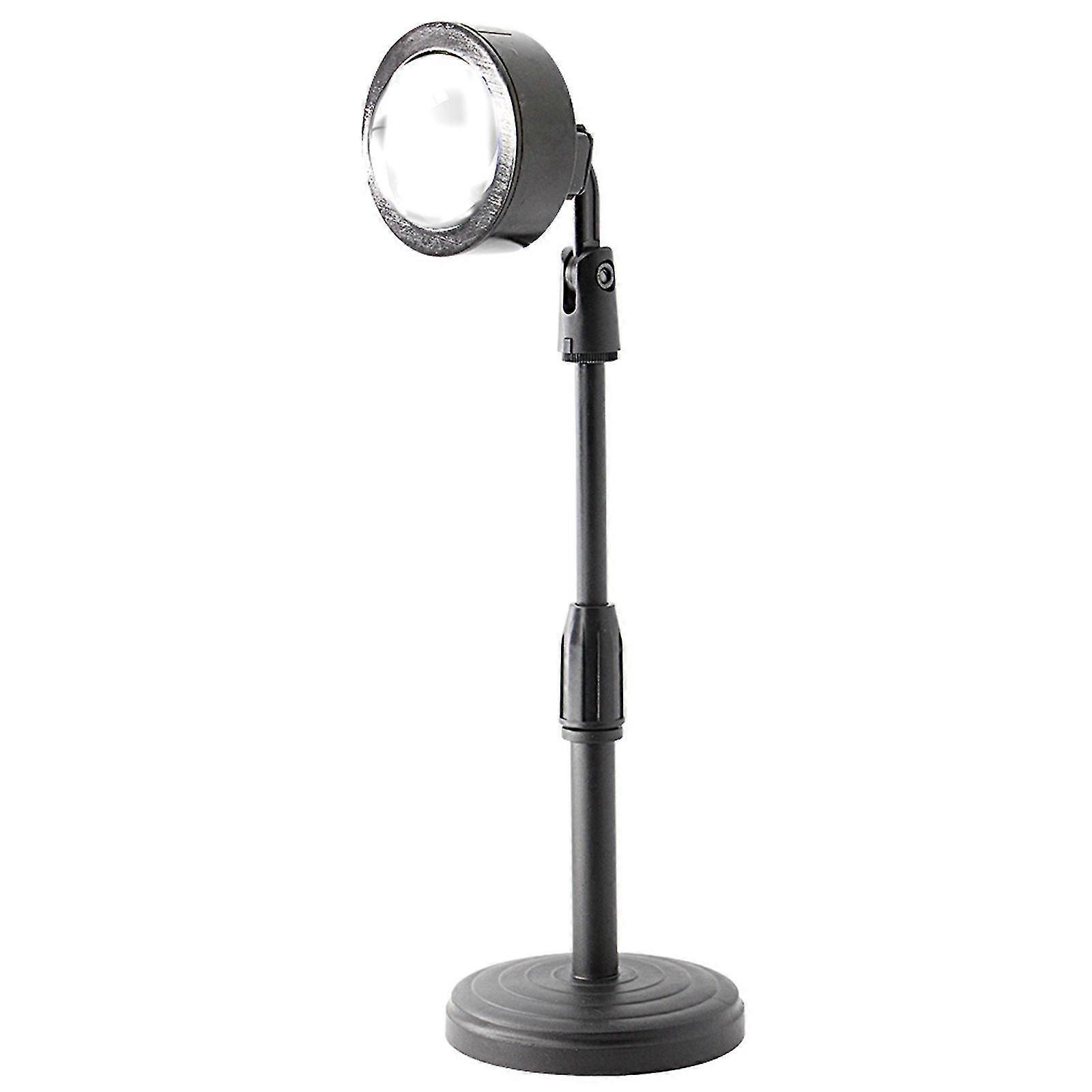 night light projector led lamp sunset,90 degree rotation rainbow projection lamp