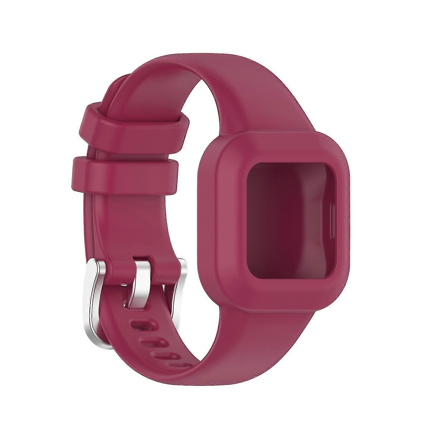 For Garmin Vivofit JR3 Silicone Pure Color Watchband