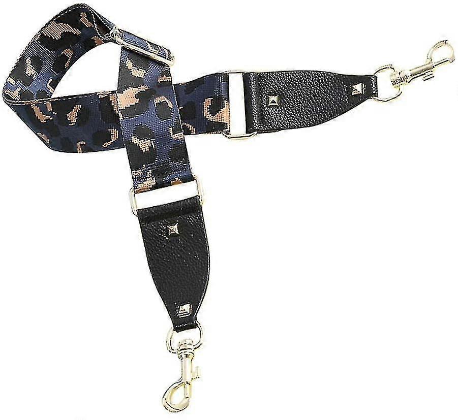 Women's Bag Strap Wide Colorful Leopard Shoulder Strap Leather Shoulder Strap Handbag Strap