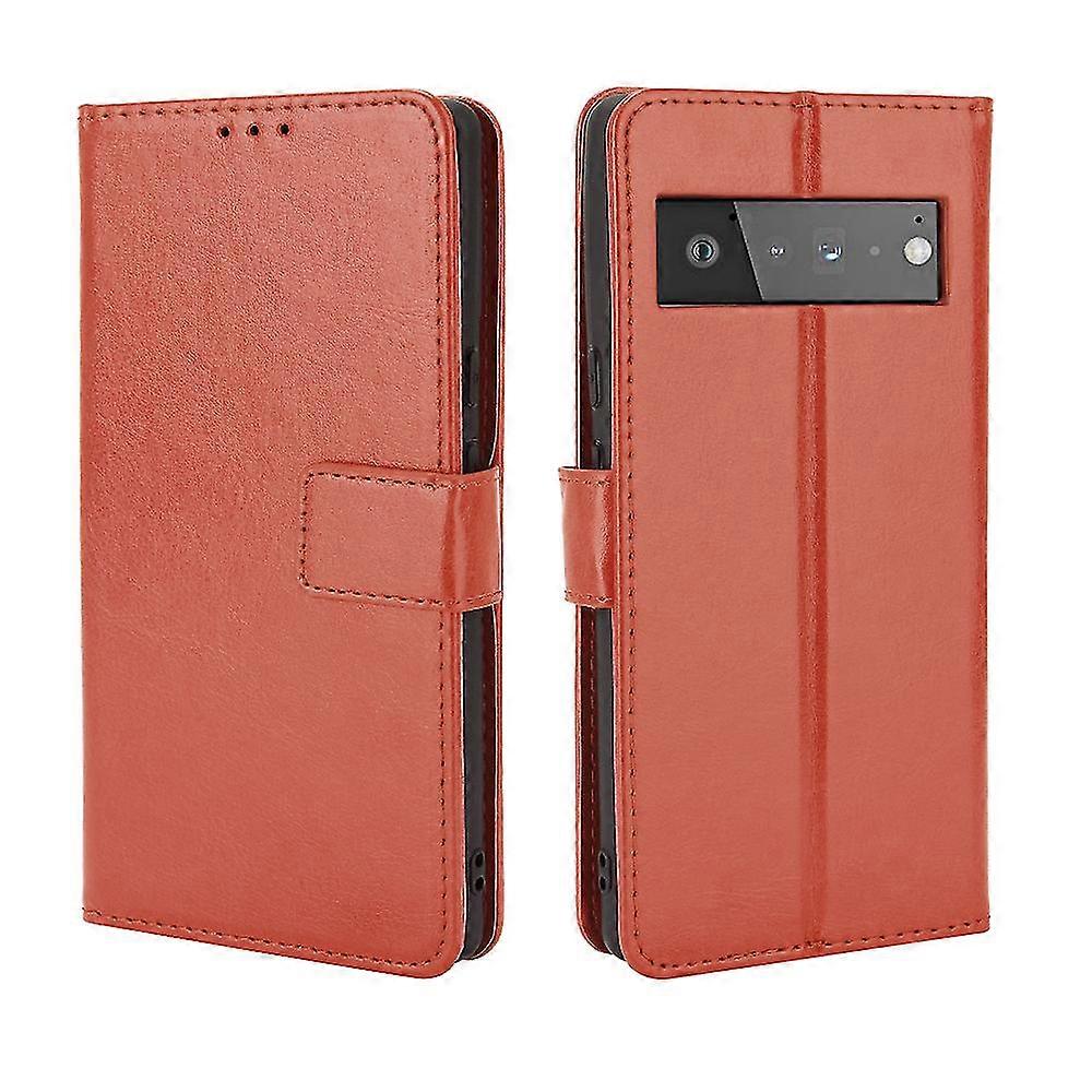 New Case Compatible With Google Pixel 6 Magnetic Leather Case Wallet Flip Cover