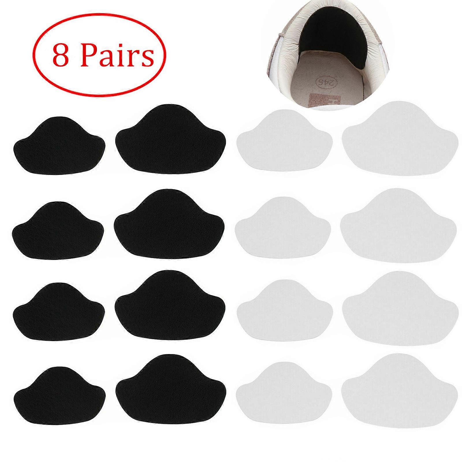 8 Pairs Shoe Heel Repair Basketball Hole Repair Patch Self Adhesive Shoe Heel Patch Prevention Patch Shoe Holes, Large and Small