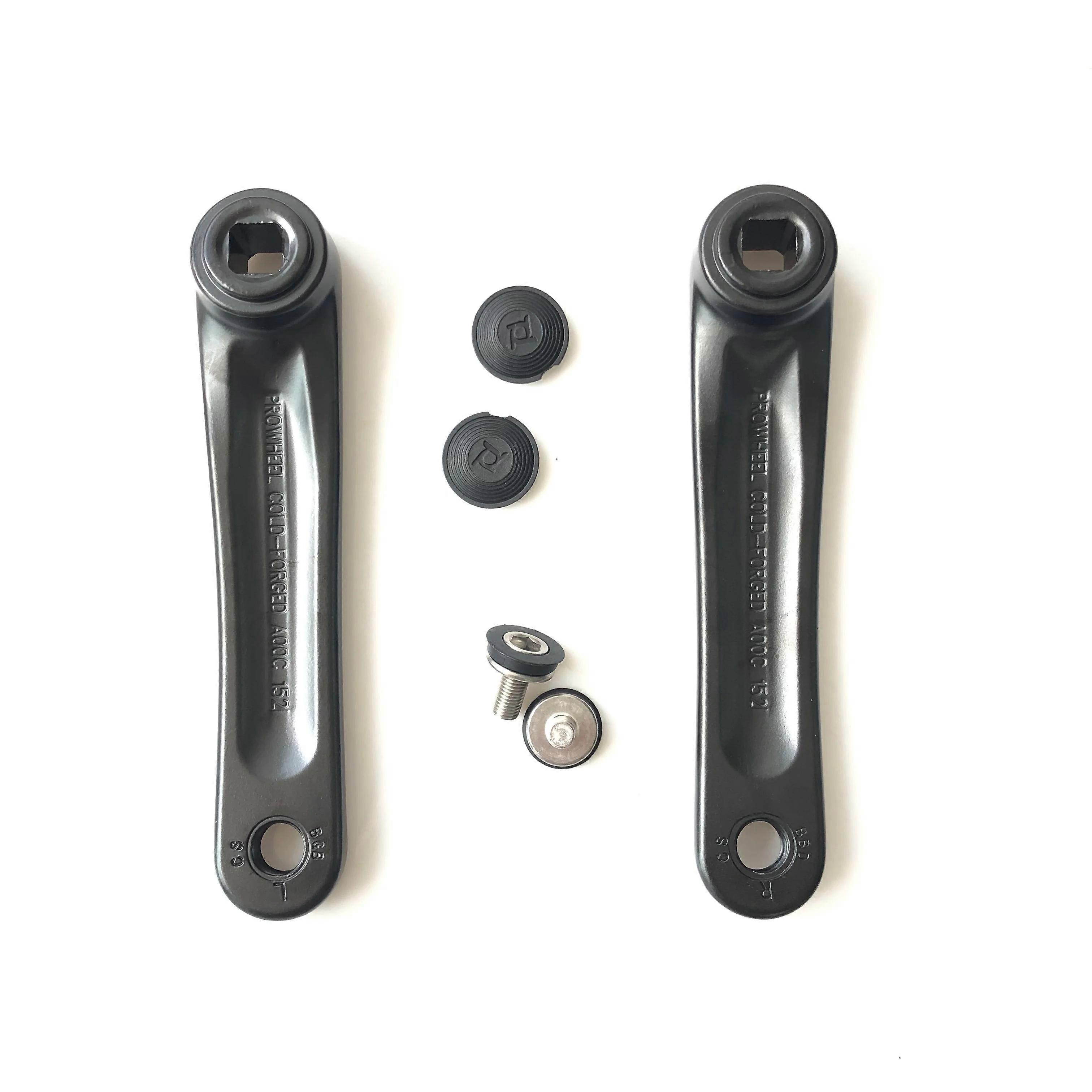 Cranks 140mm 152mm 175mm Prowheel Left and Right Suitable for Bafang BBS Mid motor and M400 System+CS RID