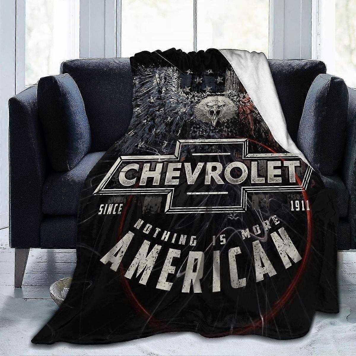 Chevy More American Soft Micro Fleece Blanket Throw Super Soft Blanket