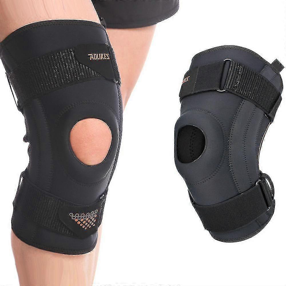 Knee Supports Open Patella Stabilizing Knee Brace Knee Compression Sleeve Support