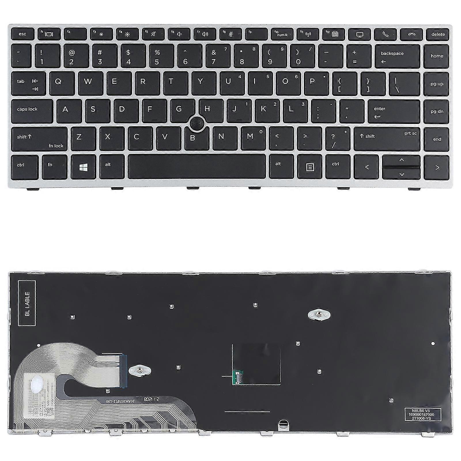 Us Keyboard With Pointing Stick For Hp Elitebook 840 G5 PXCL