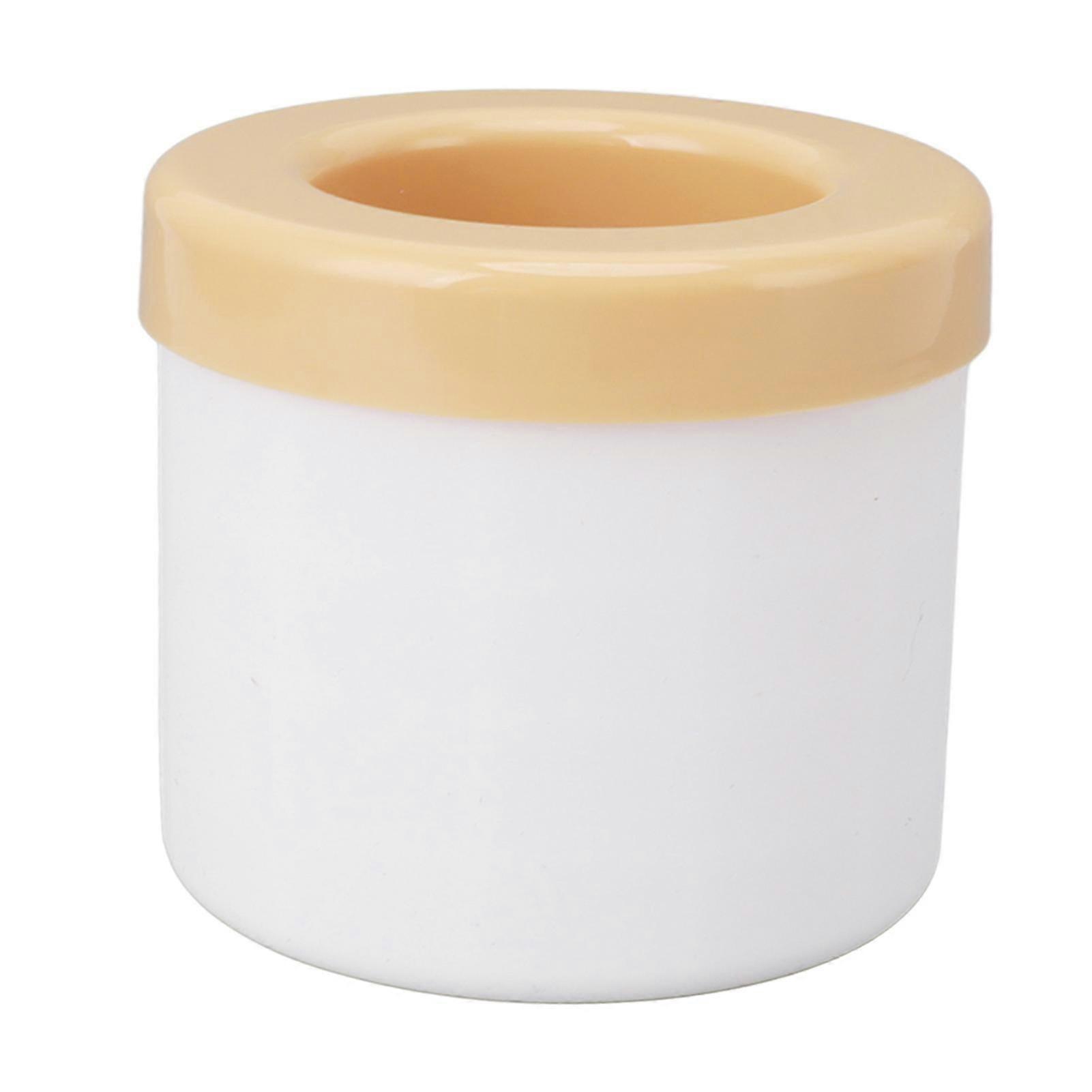 Yellow Silicone Ice Cube Mold for Easy Demolding - Multifunctional Cup for Making Ice Cubes in Beverages and Coffee