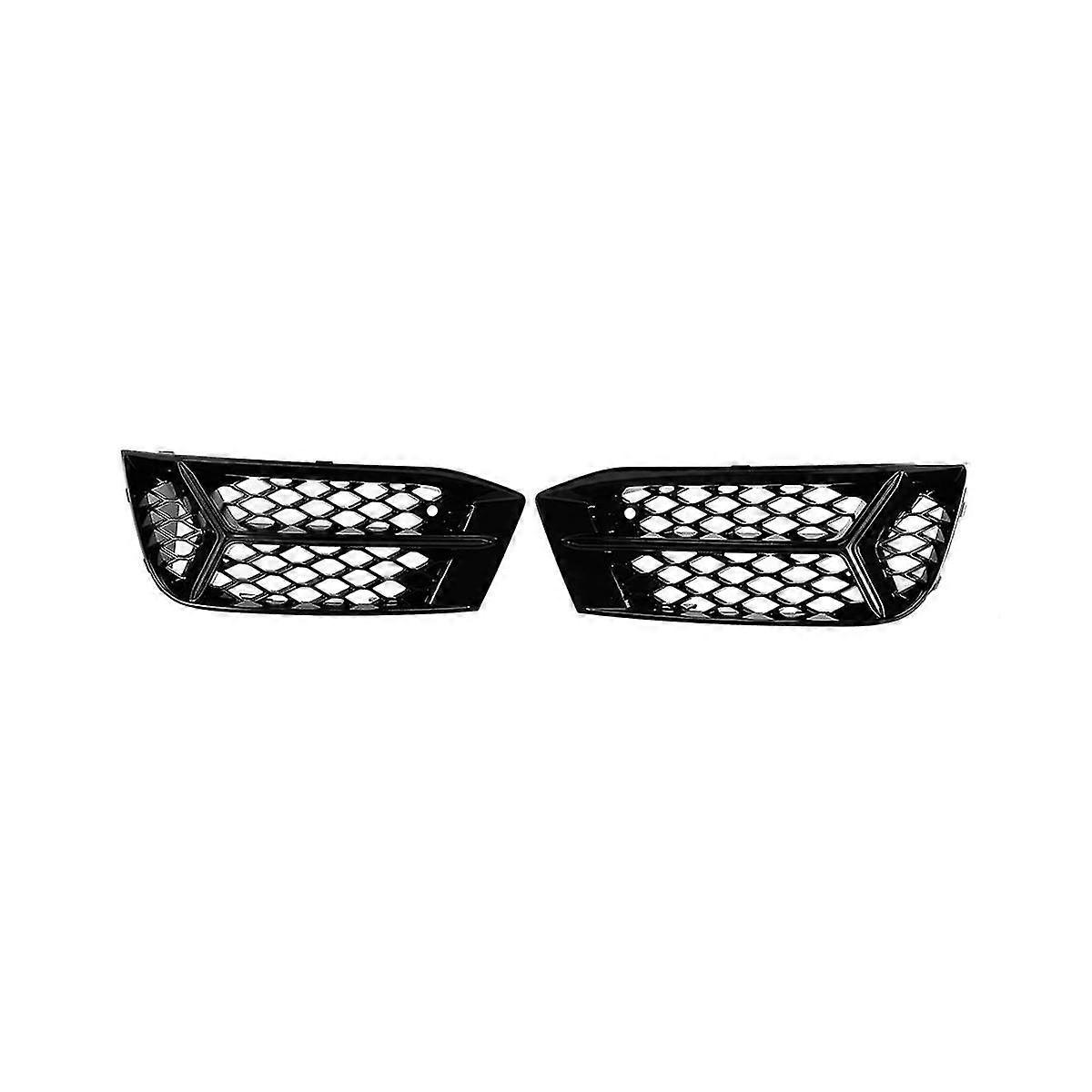 Honeycomb Fog Light Grille Barbecue Cover Fog Light Cover Front Mesh Honeycomb Car For A3 2017-2020