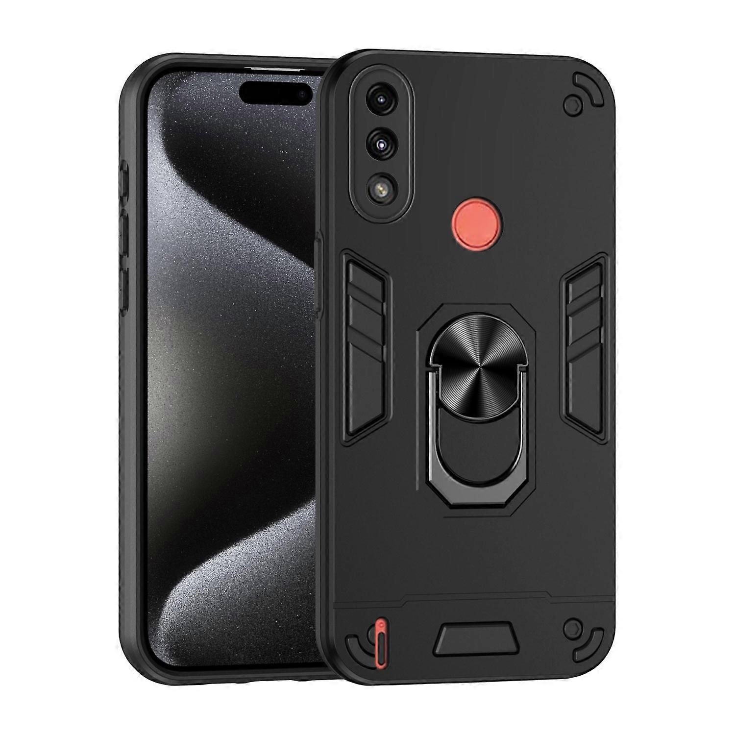 Ring Holder Phone Case For Motorola Moto E7 Power