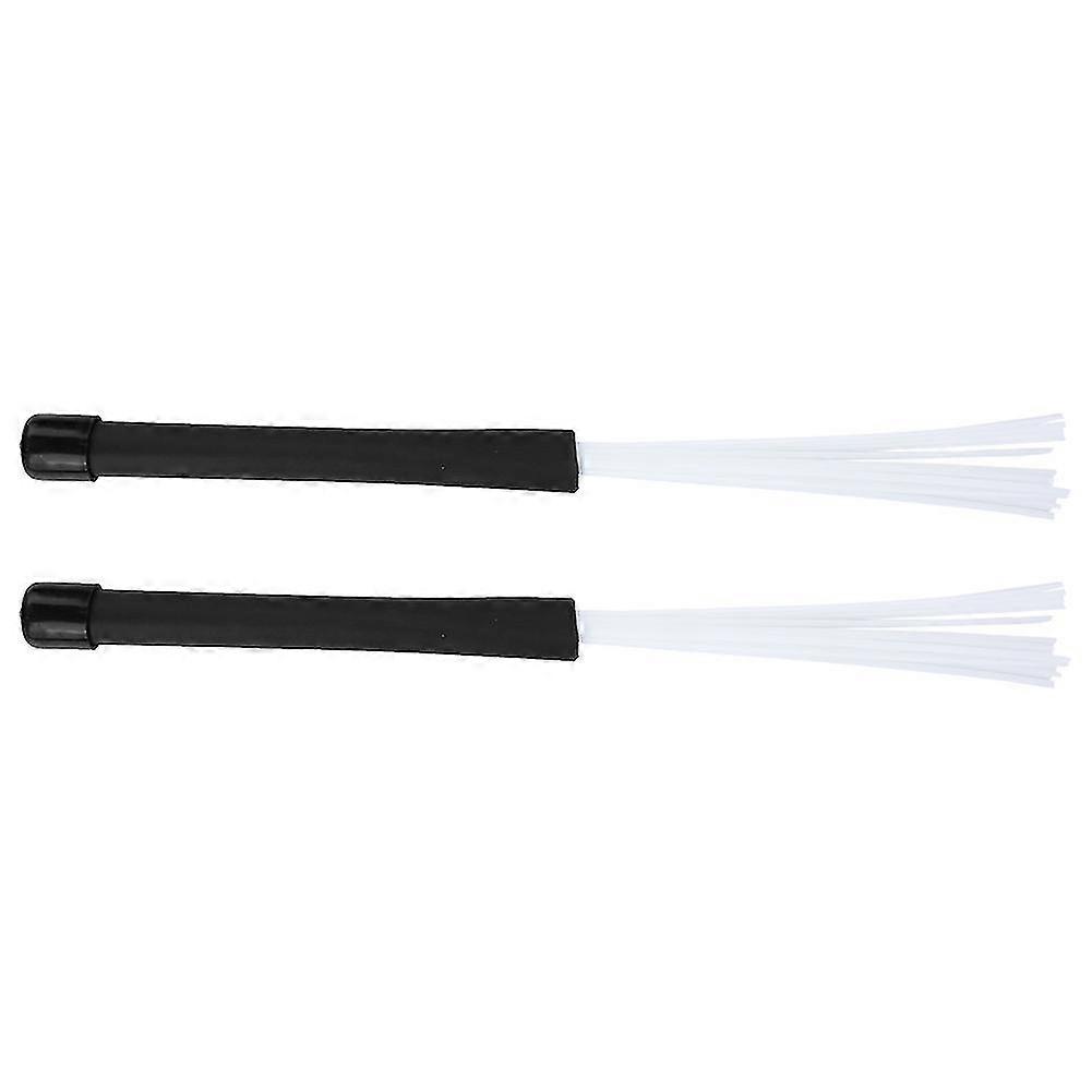 Jazz Drum Stick Retractable Nylon Brush for Percussion Instruments