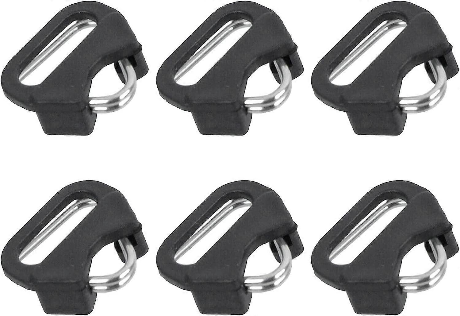 Triangle Camera Strap Rings, Alloy Camera Strap Triangle Split Ring Replacement Hook, for Camera Shoulder Strap 3 Pairs Pack