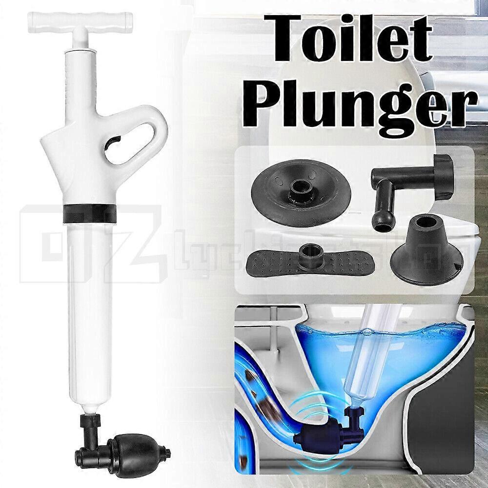 Toalettkolv Luftavloppsbläster Högtryckskomprimerad pump Handfat Rörrengörare