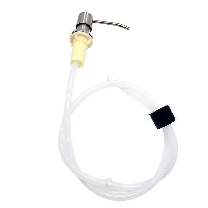 Stainless steel liquid soap dispenser