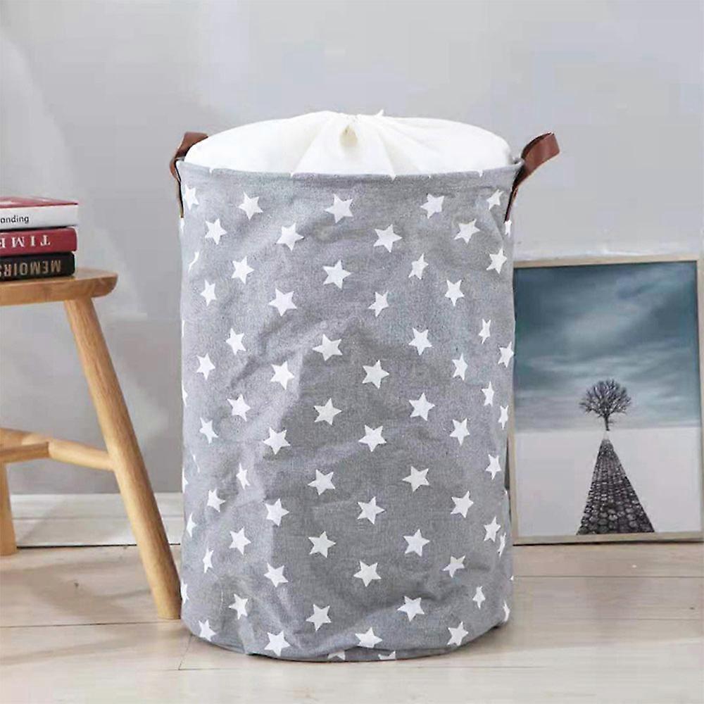 Large Organize Baskets for Clothes Storage, Drawstring Laundry Baskets, Collapsible Laundry Bag, Folding Large Capacity Laundry Baskets