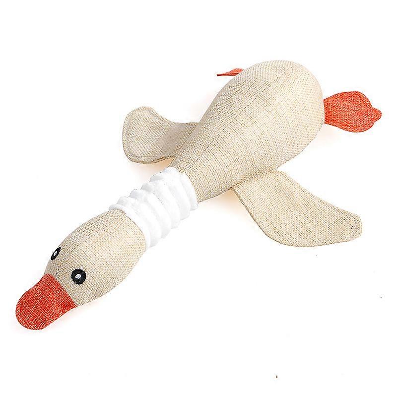 Dog toys for aggressive chewers, indestructible little breeds and squeak geesebeige
